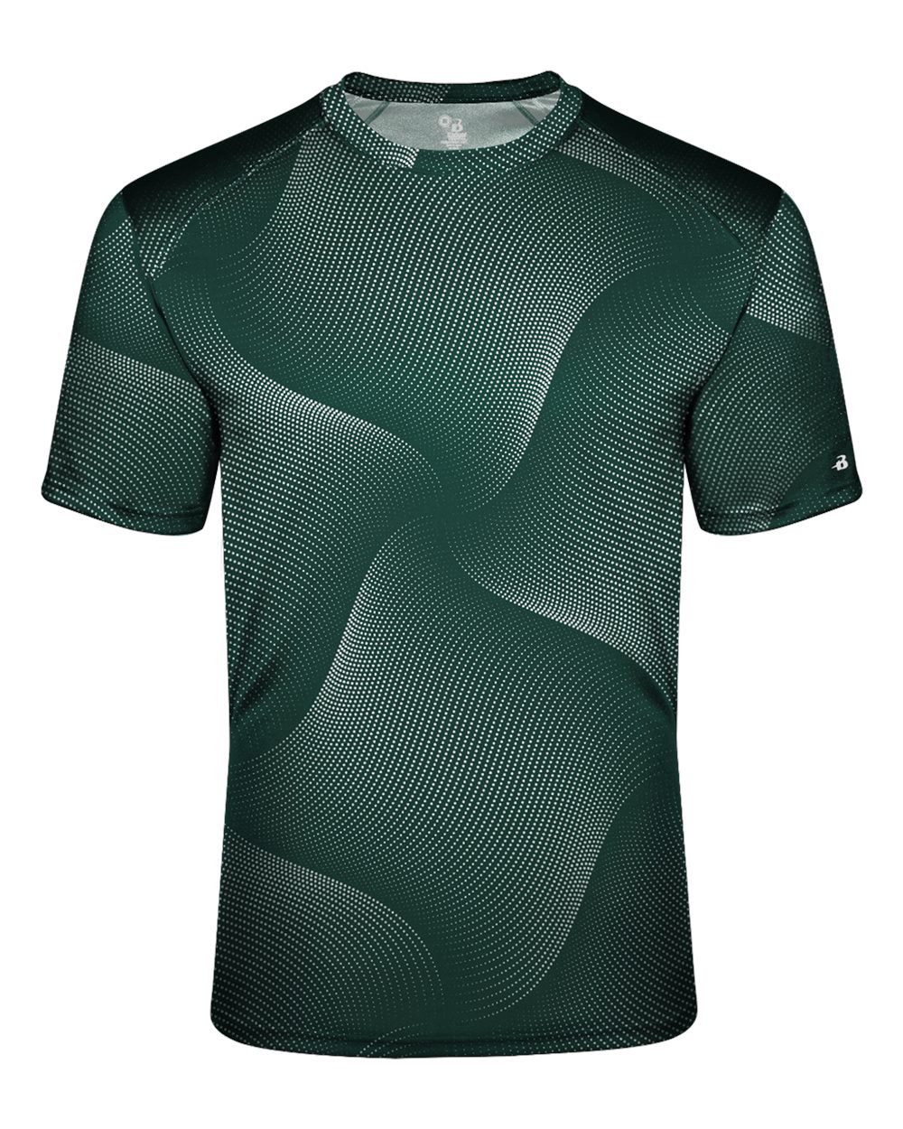 Badger Youth Warp T-Shirt. 2213 - Forest