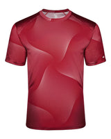 Badger Youth Warp T-Shirt. 2213 - Red