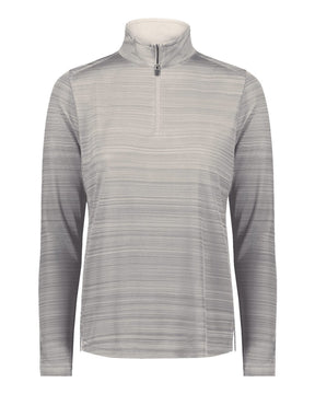 Augusta Sportswear Women's Pursuit Quarter-Zip Pullover. 7012 - Athletic Grey
