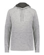 Holloway Women's All-Pro Performance Fleece Hooded Sweatshirt. 223780 - Athletic Grey Heather/ Iron