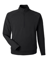 J. America Unisex Apex Fleece Quarter-Zip Sweatshirt. 8751 - Black