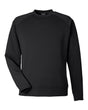 J. America Unisex Apex Fleece Crewneck Sweatshirt. 8752 - Black