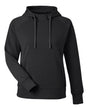 J. America Women's Apex Fleece Hooded Sweatshirt. 8753 - Black