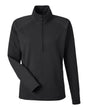 J. America Women's Apex Fleece Quarter-Zip Pullover. 8754 - Black