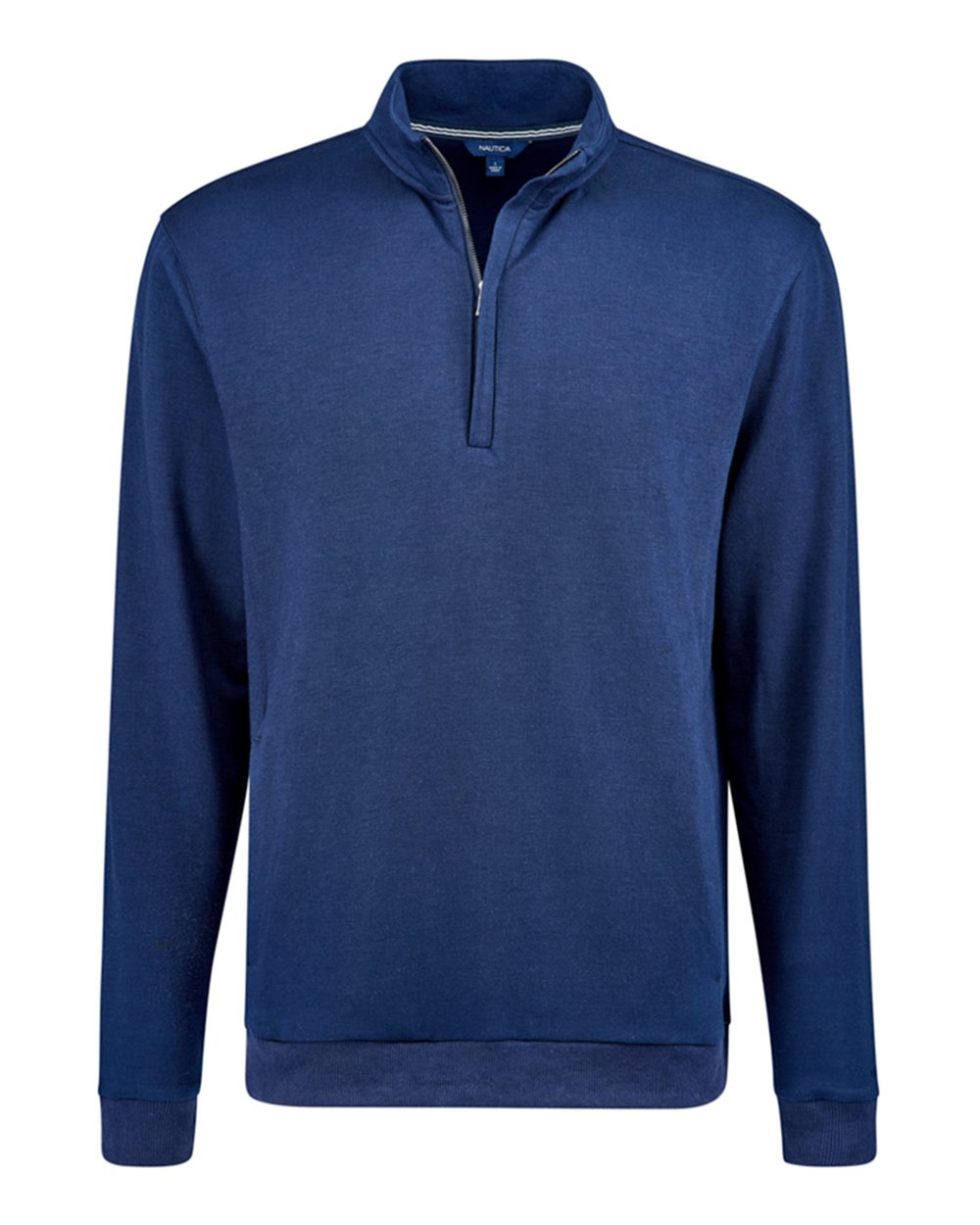 Nautica Unisex Explorer Fleece Quarter-Zip Pullover. N18090 - Navy