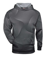 Badger Youth Warp Hooded Sweatshirt. 2413 - Graphite