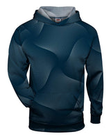 Badger Youth Warp Hooded Sweatshirt. 2413 - Navy