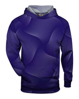Badger Youth Warp Hooded Sweatshirt. 2413 - Purple