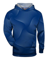 Badger Youth Warp Hooded Sweatshirt. 2413 - Royal