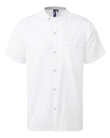 Artisan Collection by Reprime Men's Chef Recycled Shirt. RP904 - White