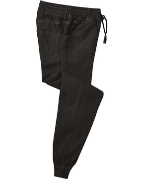Artisan Collection by Reprime Unisex Chef's Artisanal Joggers. RP556 - Black Denim
