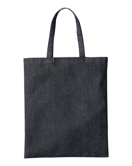Artisan Collection by Reprime Denim Tote Bag. RP998 - Black Denim