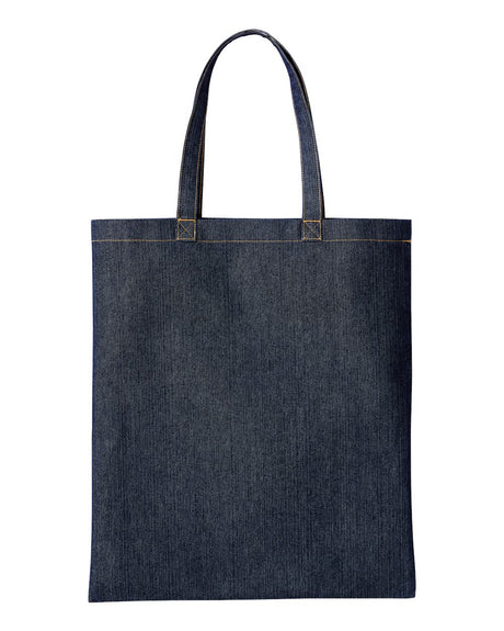 Artisan Collection by Reprime Denim Tote Bag. RP998 - Indigo Denim