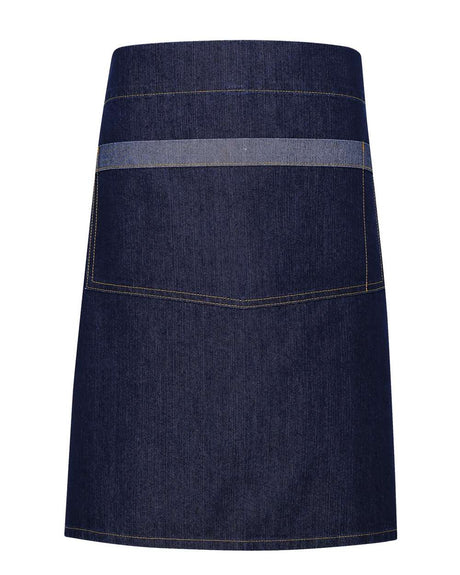 Artisan Collection by Reprime Domain Contrast Denim Waist Apron. RP128 - Indigo Denim