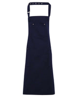 Artisan Collection by Reprime Chino Bib Apron. RP132 - Navy