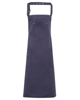 Artisan Collection by Reprime Chino Bib Apron. RP132 - Steel