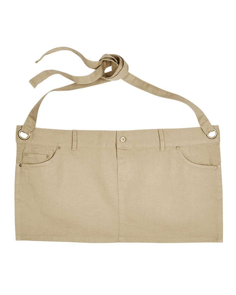 Artisan Collection by Reprime Chino Waist Apron. RP133 - Khaki