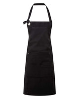 Artisan Collection by Reprime Calibre Heavy Cotton Canvas Pocket Apron. RP137 - Black