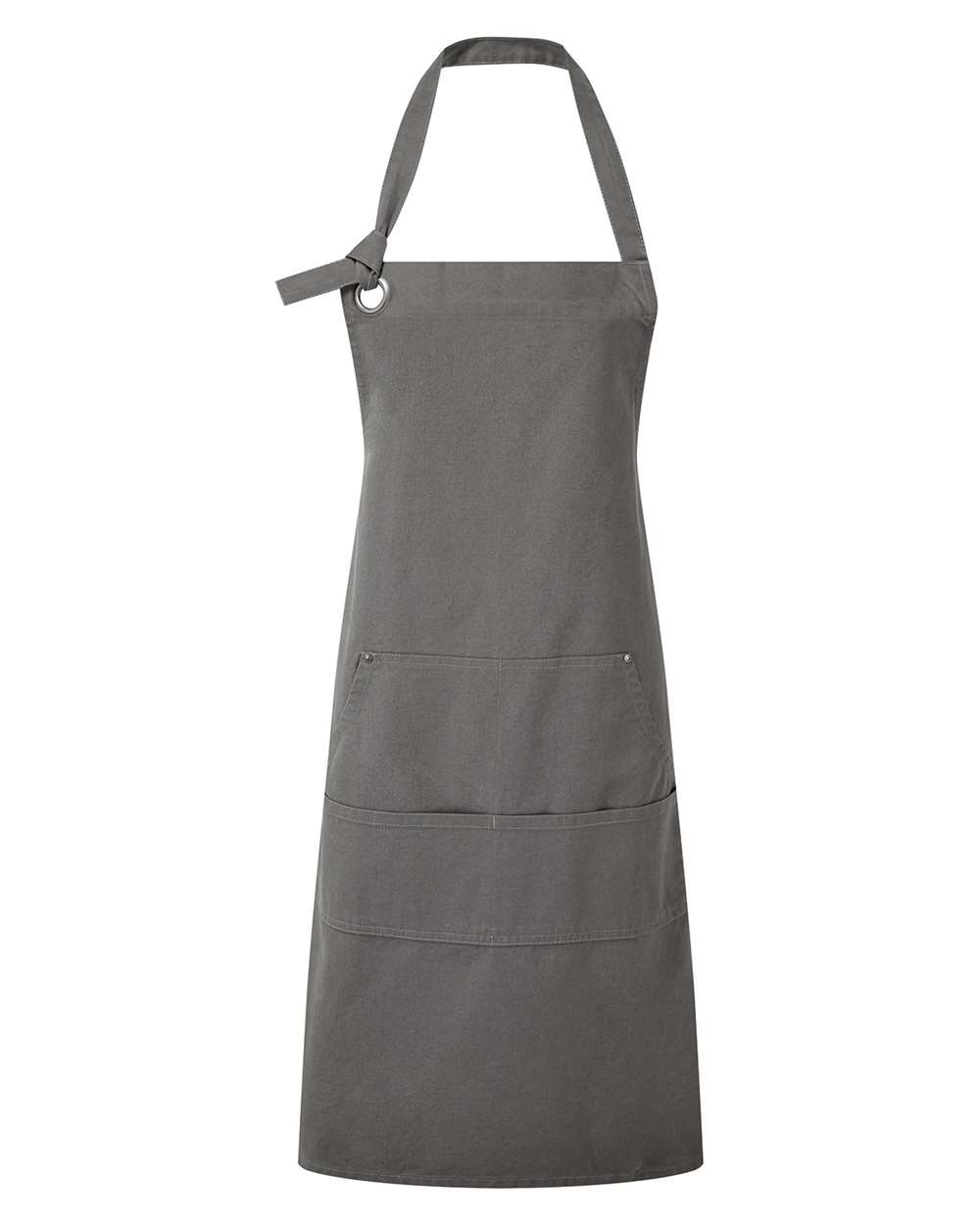 Artisan Collection by Reprime Calibre Heavy Cotton Canvas Pocket Apron. RP137 - Dark Grey
