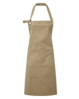 Artisan Collection by Reprime Calibre Heavy Cotton Canvas Pocket Apron. RP137 - Khaki