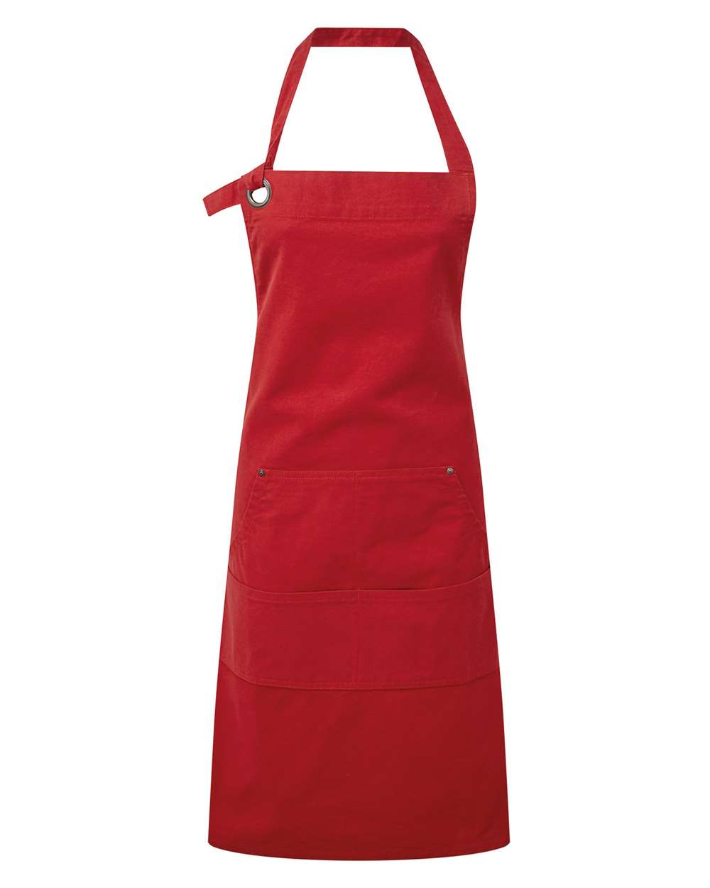 Artisan Collection by Reprime Calibre Heavy Cotton Canvas Pocket Apron. RP137 - Red