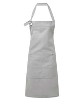 Artisan Collection by Reprime Calibre Heavy Cotton Canvas Pocket Apron. RP137 - Silver