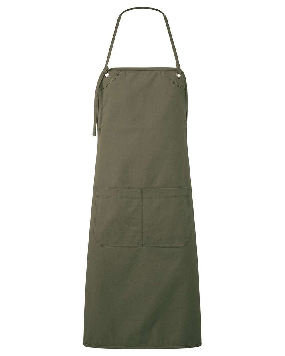 Artisan Collection by Reprime Artisan's Choice Double Pocket Canvas Apron. RP181 - Olive