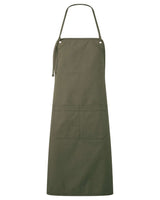 Artisan Collection by Reprime Artisan's Choice Double Pocket Canvas Apron. RP181 - Olive