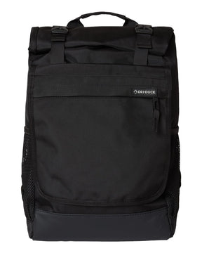 DRI DUCK Roll Top Backpack. 1410DD - Black