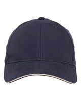 Adams Headwear Performer Cap. PE102 - Navy/ Khaki