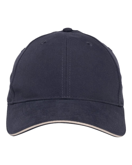 Adams Headwear Performer Cap. PE102 - Navy/ Khaki