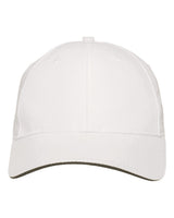 Adams Headwear Performer Cap. PE102 - White/ Black