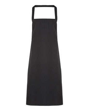 Artisan Collection by Reprime Organic Cotton Bib Apron. RP102 - Black