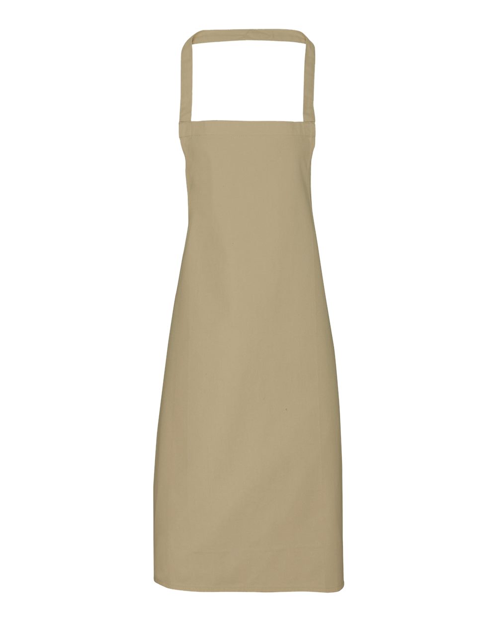 Artisan Collection by Reprime Organic Cotton Bib Apron. RP102 - Khaki
