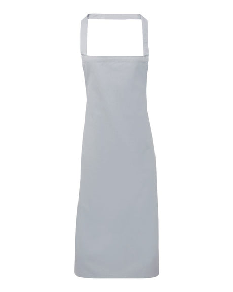 Artisan Collection by Reprime Organic Cotton Bib Apron. RP102 - Silver