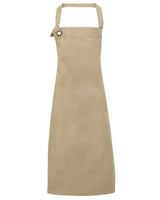 Artisan Collection by Reprime Calibre Heavy Cotton Canvas Bib Apron. RP130 - Khaki