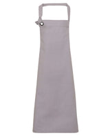 Artisan Collection by Reprime Calibre Heavy Cotton Canvas Bib Apron. RP130 - Silver