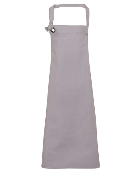 Artisan Collection by Reprime Calibre Heavy Cotton Canvas Bib Apron. RP130 - Silver