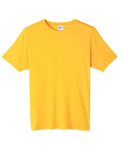CORE365 Unisex Fusion ChromaSoft™ Performance T-Shirt. CE111 - Campus Gold
