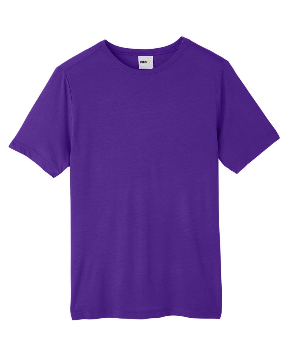 CORE365 Unisex Fusion ChromaSoft™ Performance T-Shirt. CE111 - Campus Purple