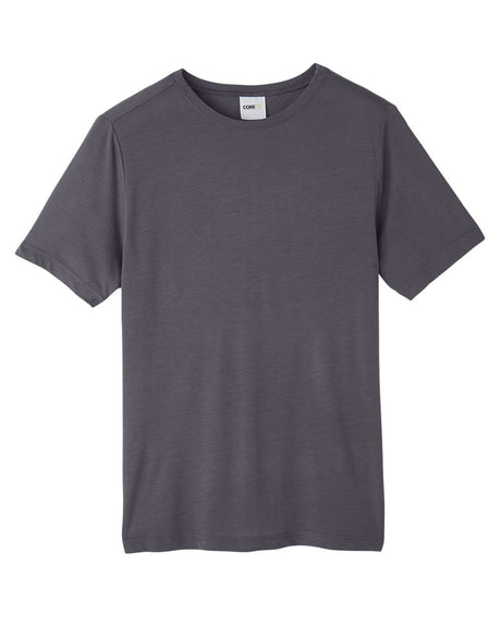 CORE365 Unisex Fusion ChromaSoft™ Performance T-Shirt. CE111 - Carbon