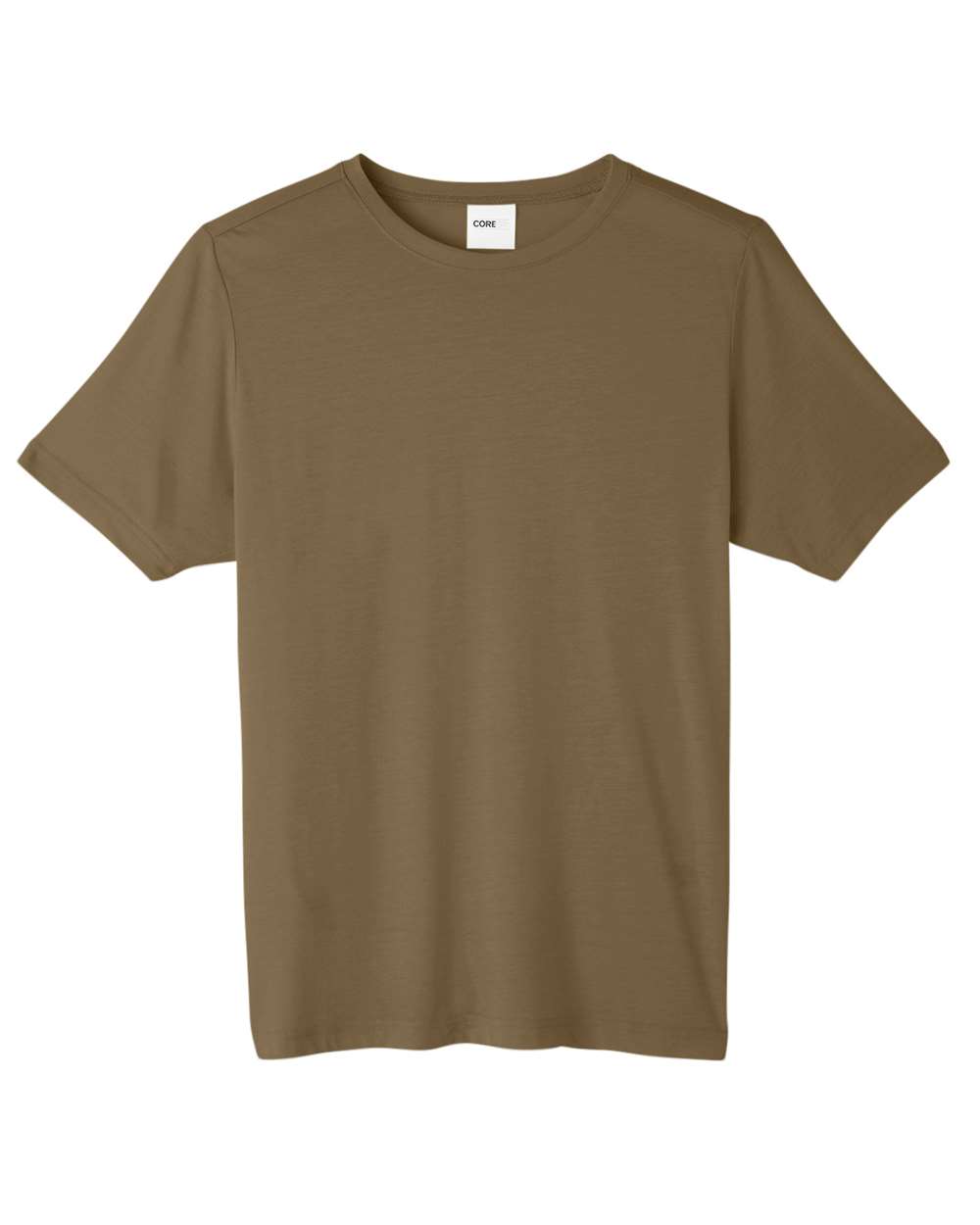 CORE365 Unisex Fusion ChromaSoft™ Performance T-Shirt. CE111 - Coyote Brown