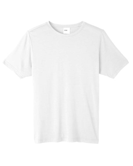 CORE365 Unisex Fusion ChromaSoft™ Performance T-Shirt. CE111 - White