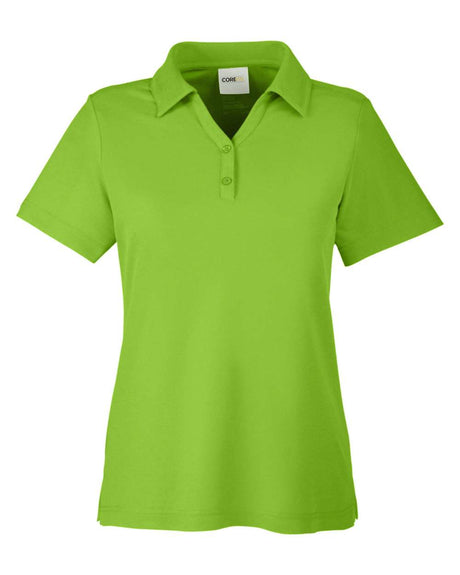 CORE365 Women's Fusion ChromaSoft™ Pique Polo. CE112W - Acid Green