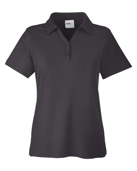 CORE365 Women's Fusion ChromaSoft™ Pique Polo. CE112W - Carbon
