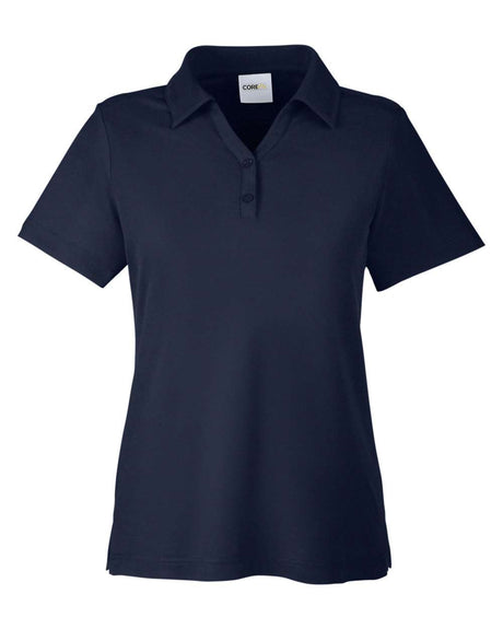 CORE365 Women's Fusion ChromaSoft™ Pique Polo. CE112W - Classic Navy