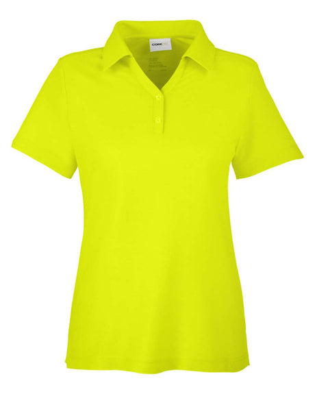 CORE365 Women's Fusion ChromaSoft™ Pique Polo. CE112W - Safety Yellow