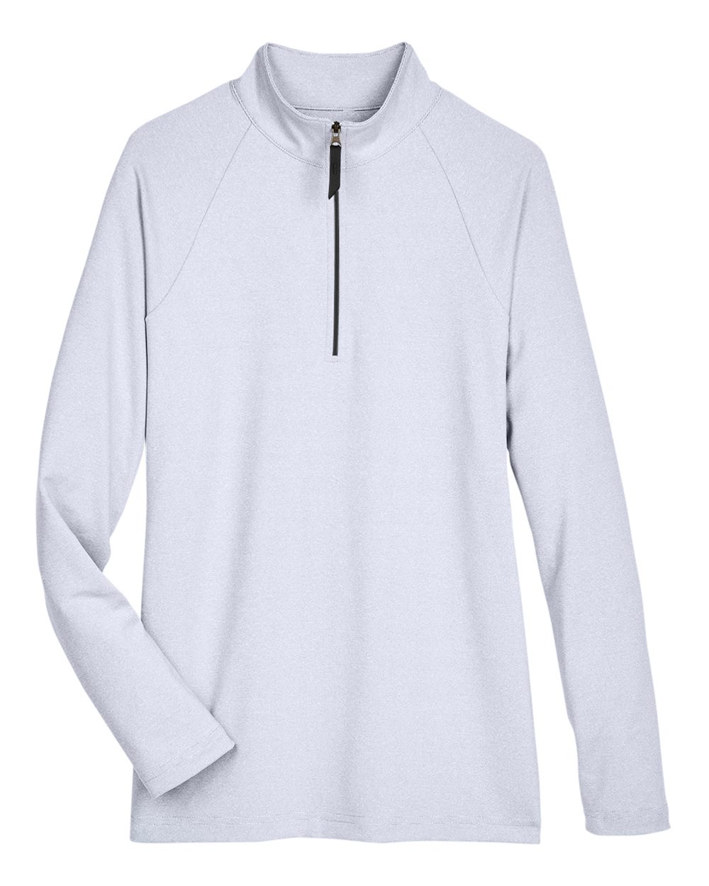 Devon & Jones Women's CrownLux Performance® Clubhouse Micro-Stripe Quarter-Zip Pullover. DG480W - Navy