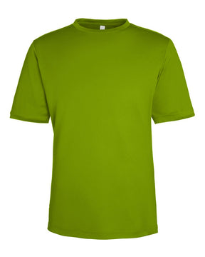 CORE365 Unisex Capital Performance T-Shirt. CE10 - Acid Green
