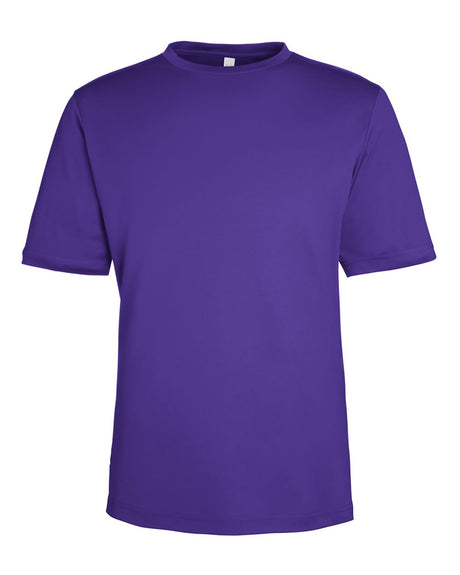 CORE365 Unisex Capital Performance T-Shirt. CE10 - Campus Purple